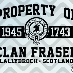 Fichier de coupe clan fraser SVG