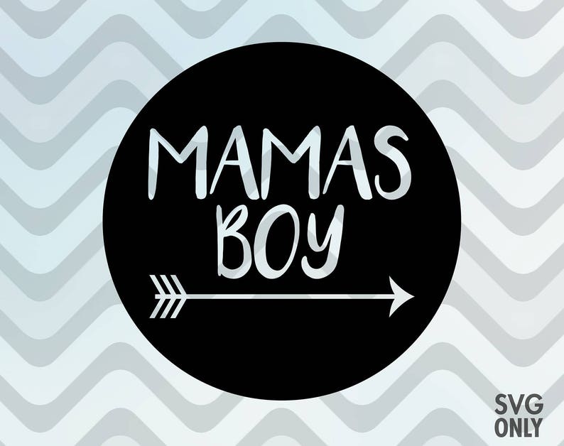 Download Mamas Boy SVG | Etsy