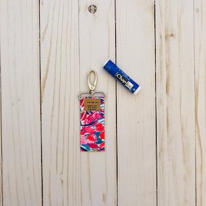 Lilly Inspired Lip Balm Holder