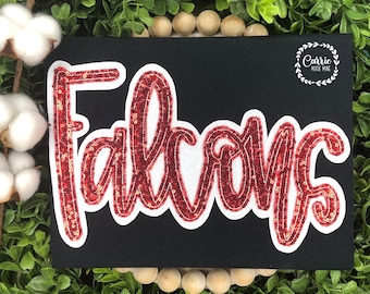 Game Day Sequin Team Spirit Falcons Shirt