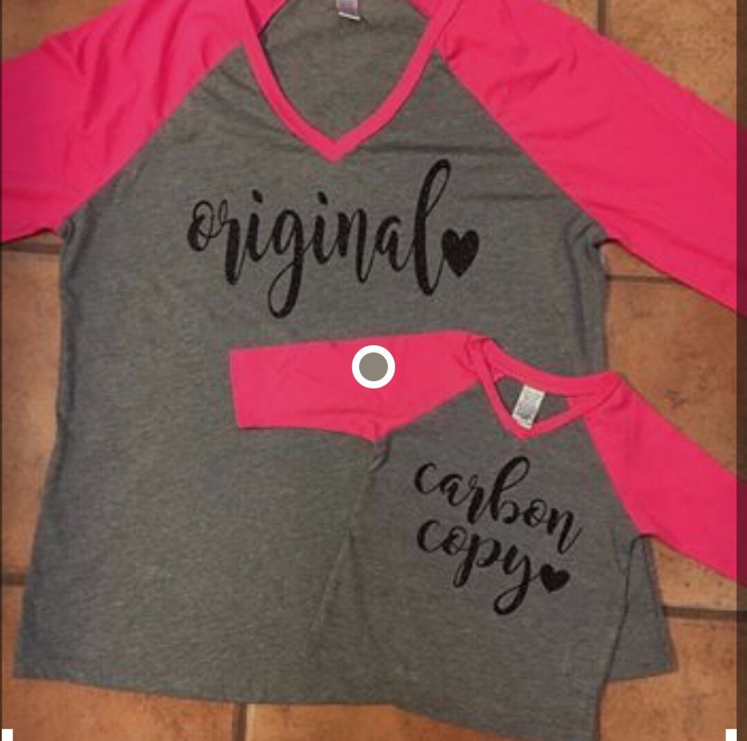 Original Carbon Copy Iron on Decals Etsy