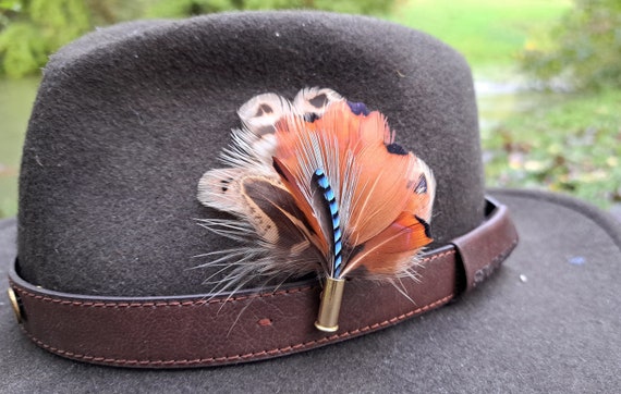 Natural feather for Stetson Akubra hat and Other Style hats accessories