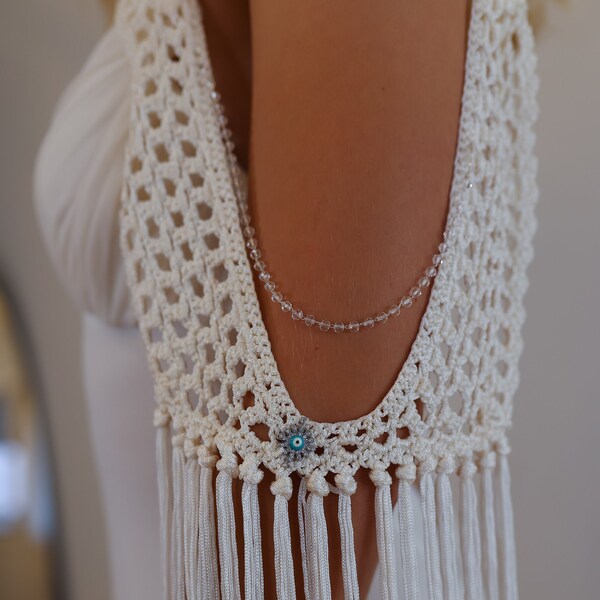 Crochet Overlay Top - Etsy