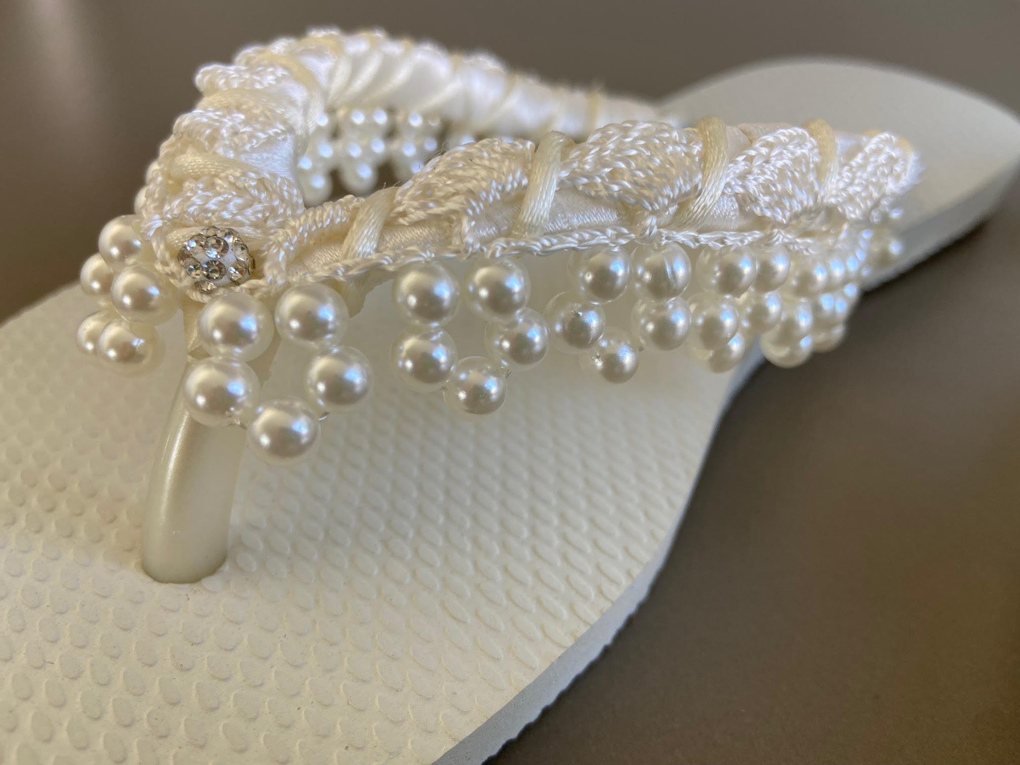 Wedding Shoes Pearl Bridal Sandals Beach Wedding Flip Flops | Etsy Wedding Shoes Pearl Bridal Sandals Beach Wedding Flip Flops | Etsy