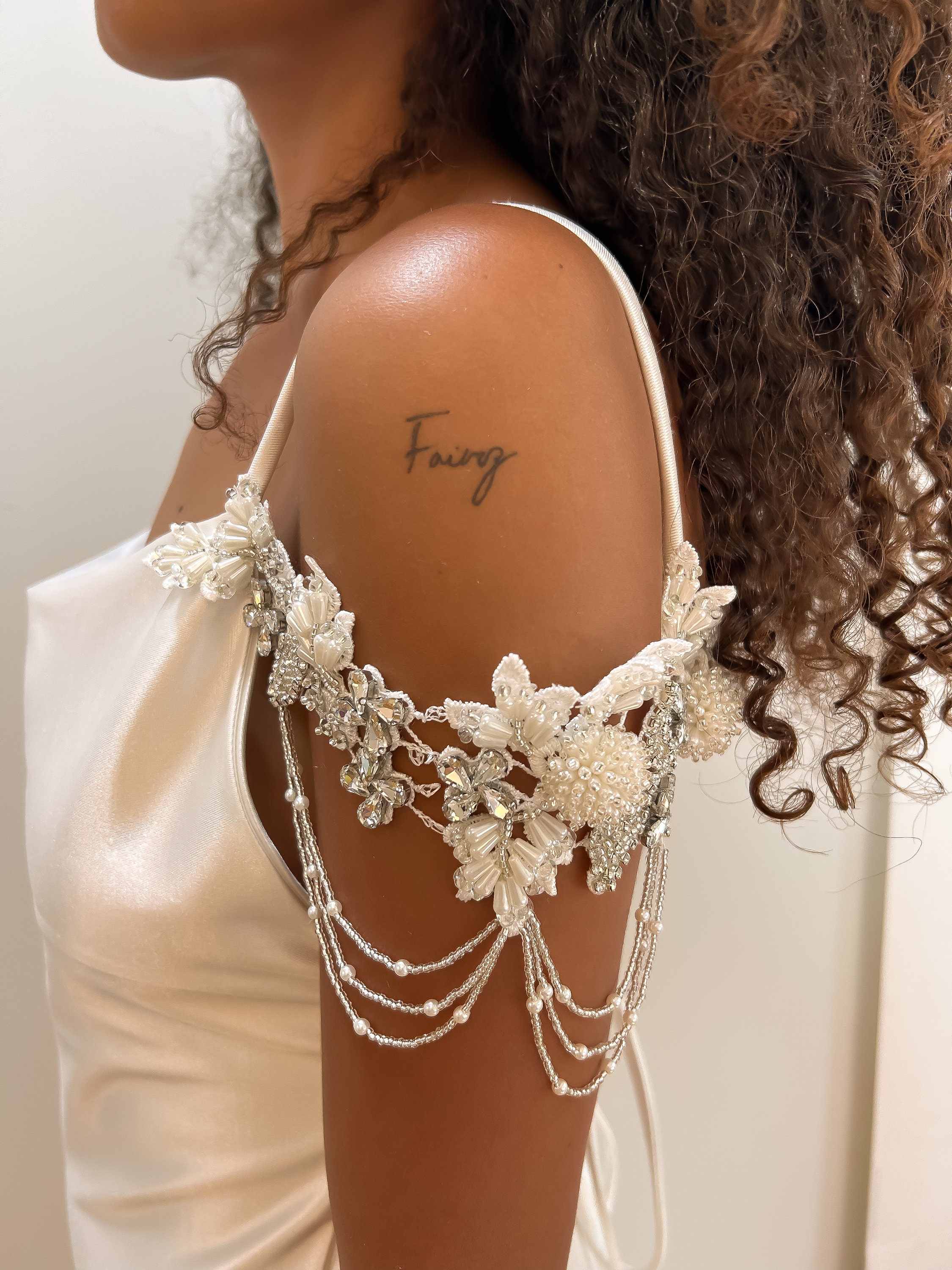 off the shoulder wedding dress jewelry Necklace For Off Shoulder Wedding Dress Billowy Long Sleeve Off-the-Shoulder Wedding Dress David's Bridal