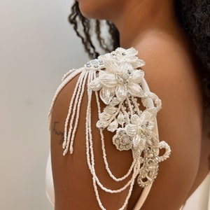 Shoulder jewelry, wedding dress detachable straps