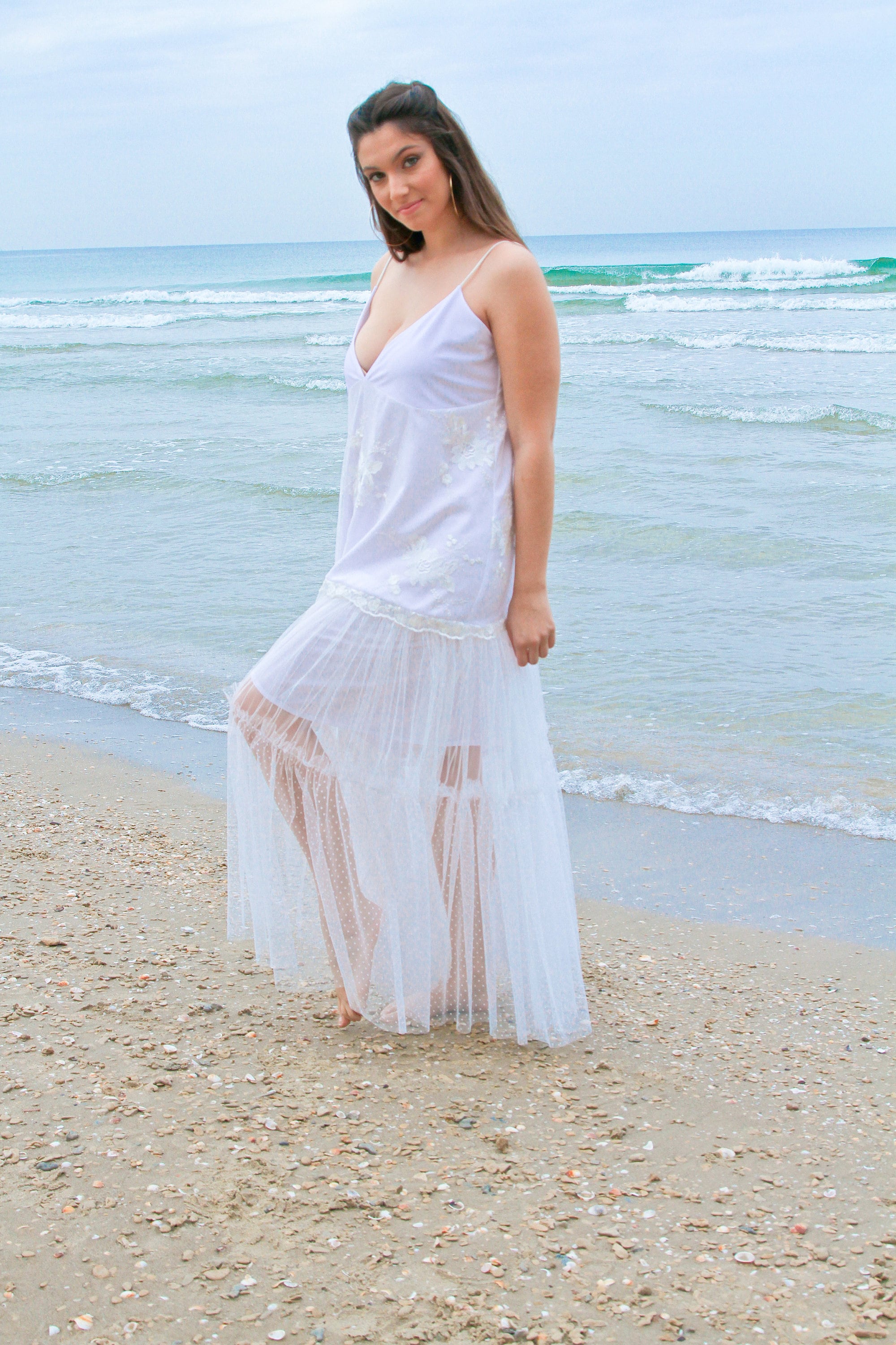 Maxi Wedding Dress Beach Wedding Dress Boho Wedding Dress Wedding