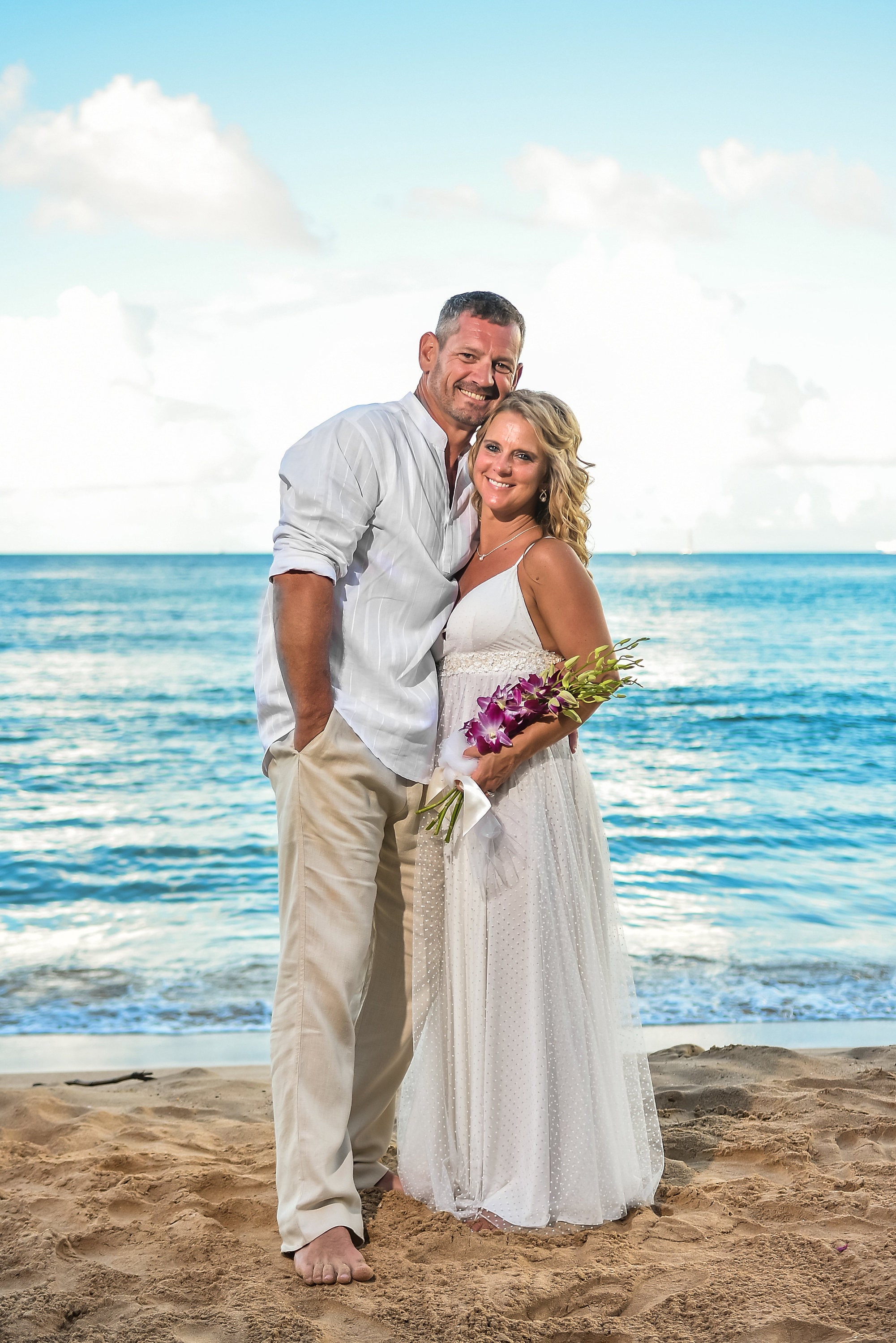 beach vow renewal dress