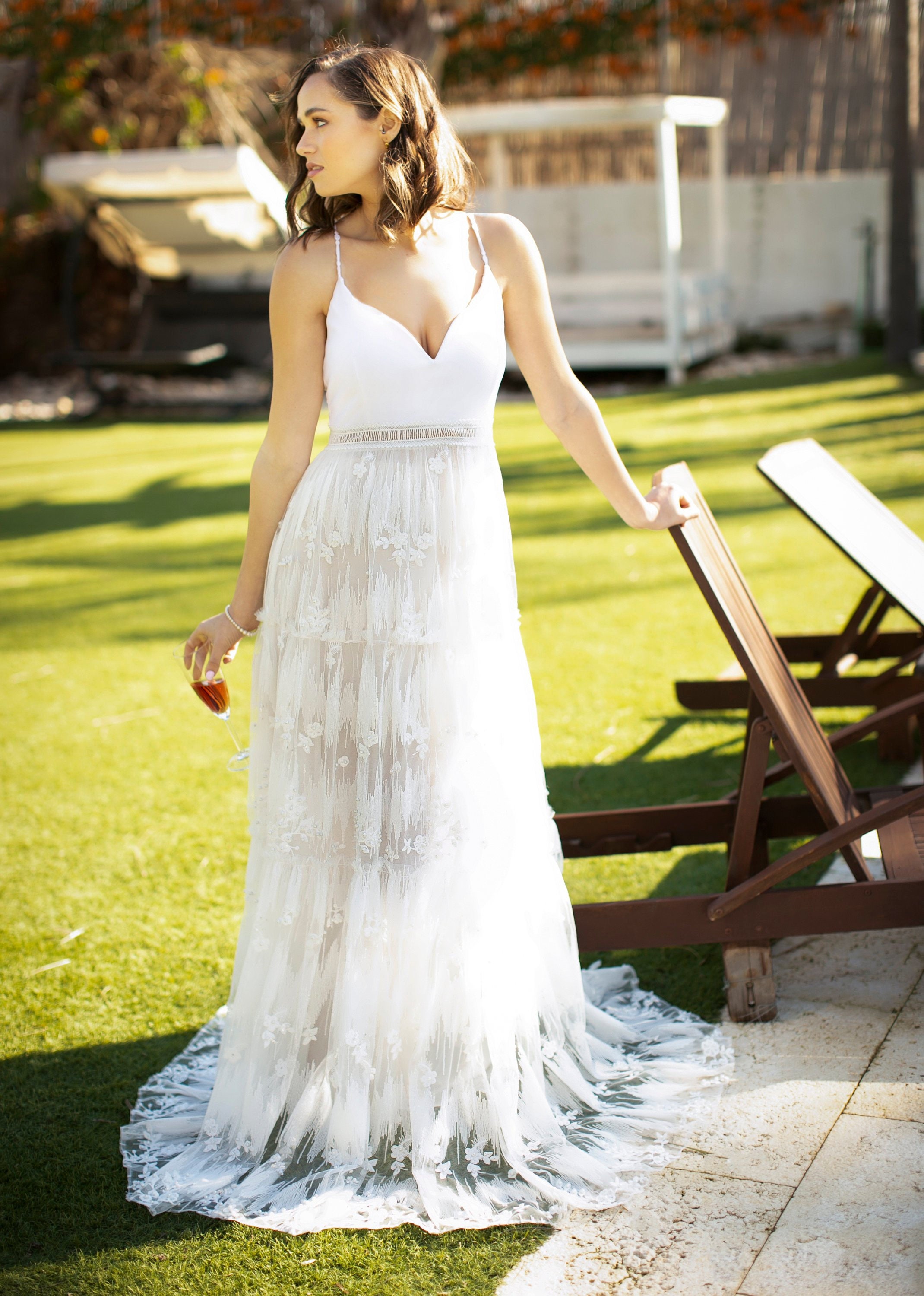 white lace dress with black belt Classic Lace Cap Sleeves Wedding Dress with Black Belt  loveangeldress