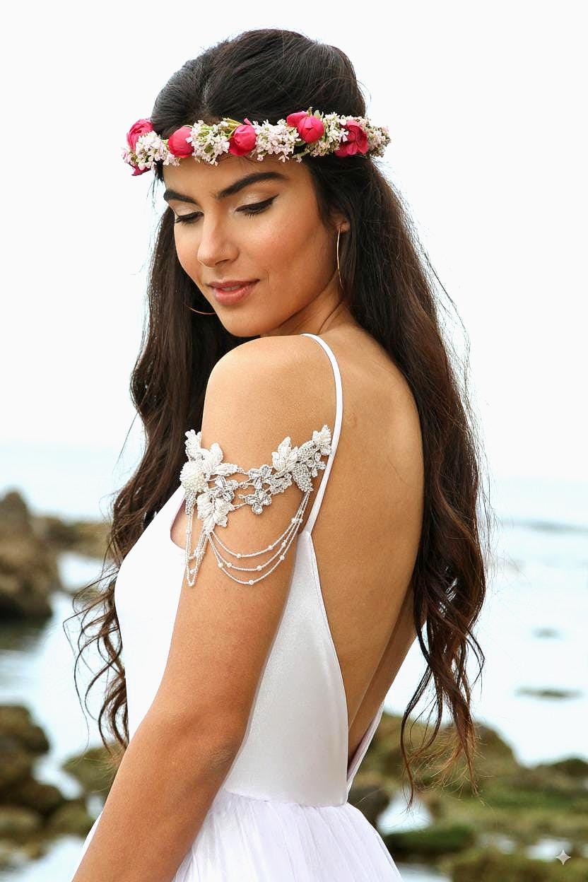 Necklace for One Shoulder Dress - Etsy