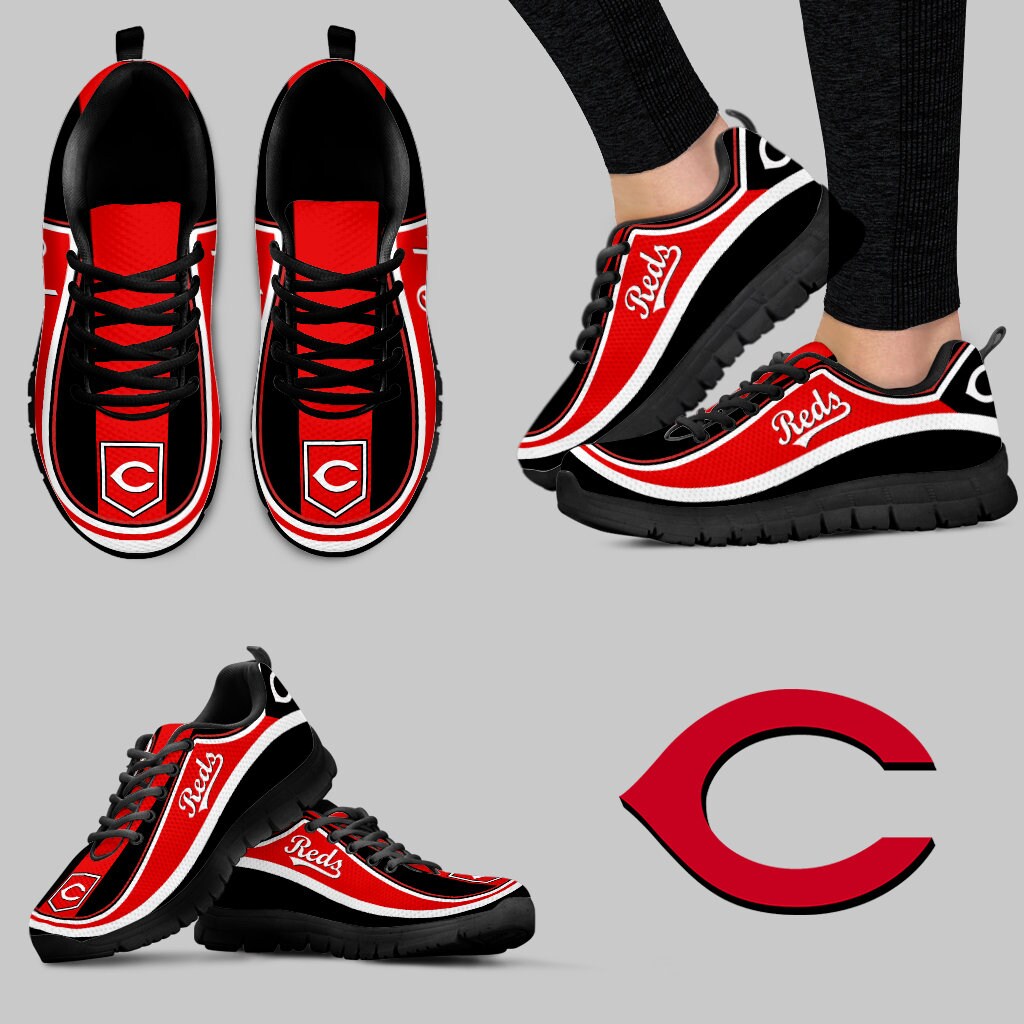 Cincinnati Reds Sneaker Cincinnati Reds Painted Shoes | Etsy