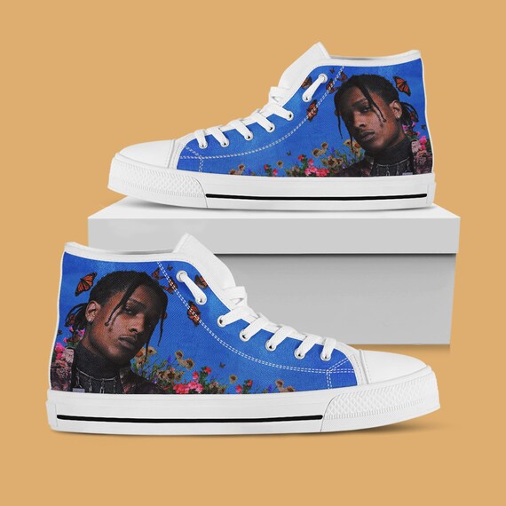 asap rocky custom shoes