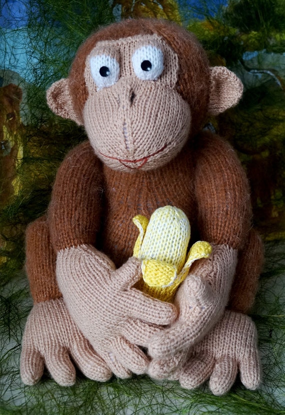 big monkey soft toy