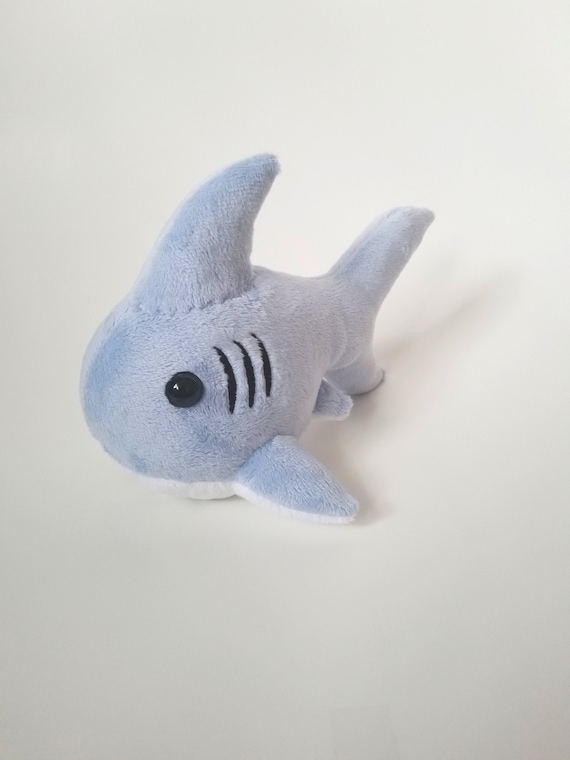 blue shark stuffed animal