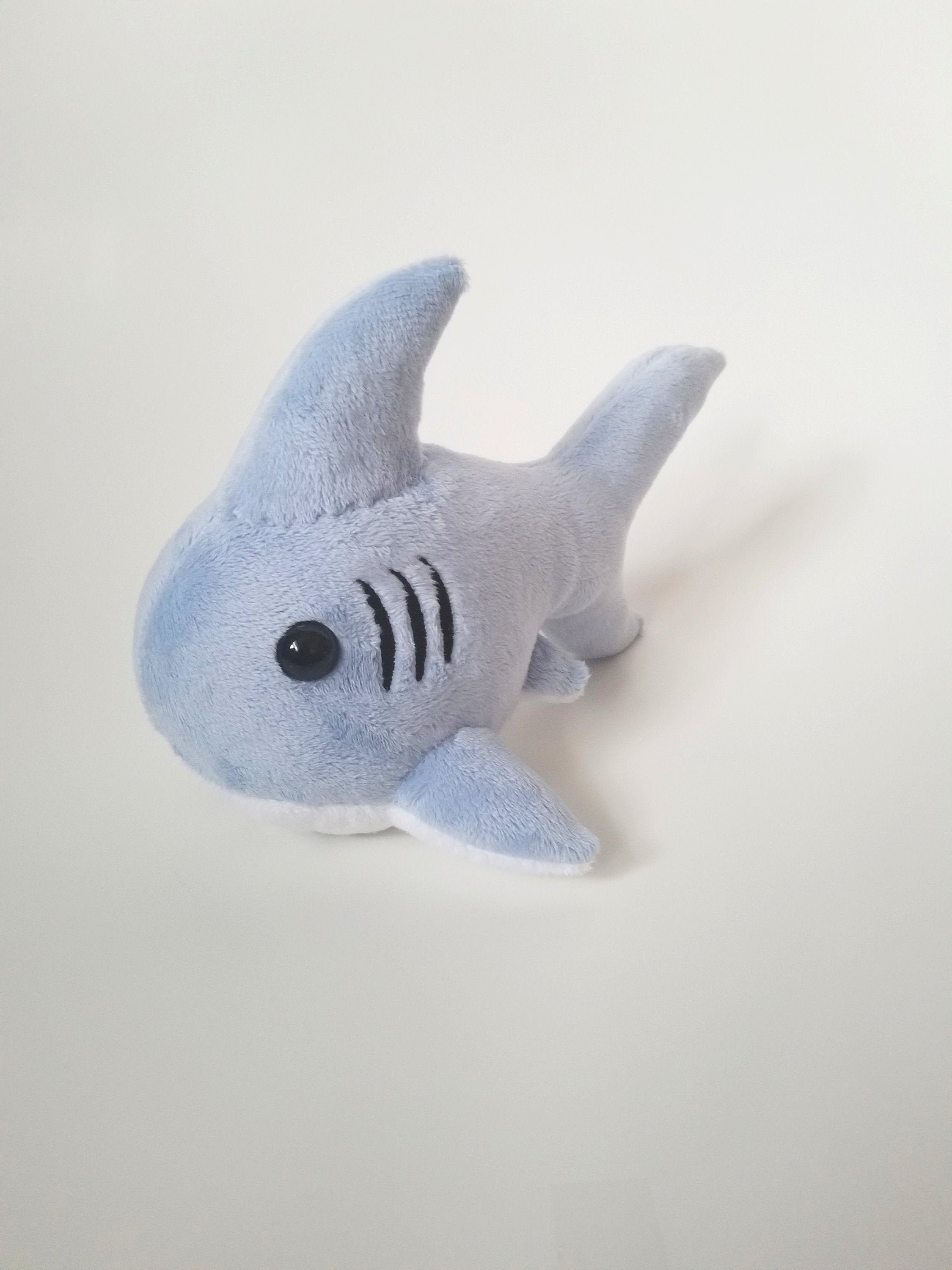 blue shark stuffed animal