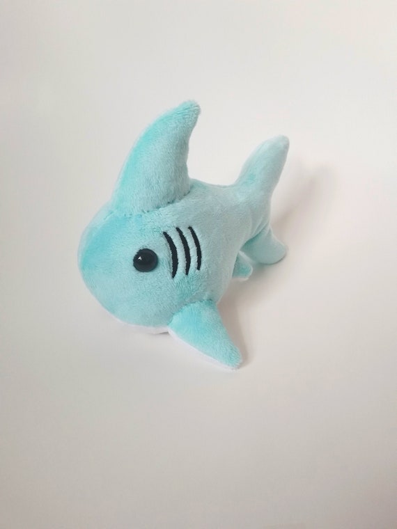 blue shark stuffed animal