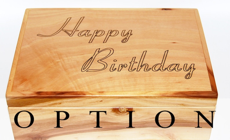 Jewelry Box Engraving gift Box personalized wood magnetic Closure handmade Massively Artruster