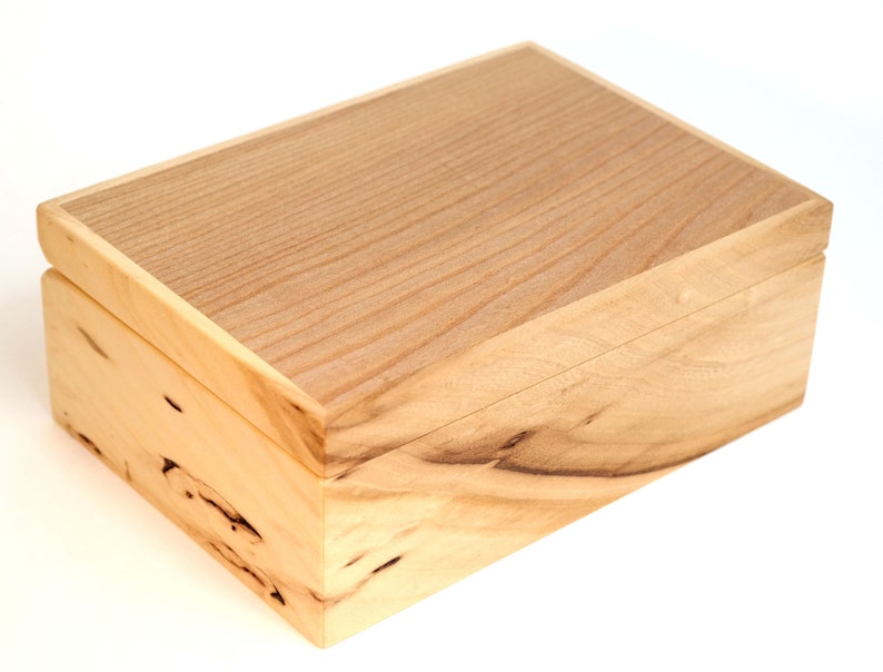 Jewelry Box Engraving gift Box personalized wood magnetic Closure handmade Massively Artruster