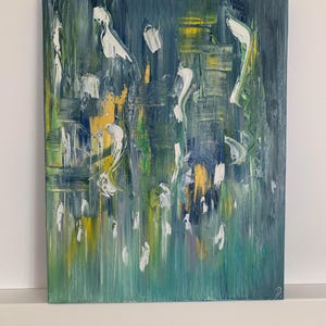 Original Abstract Oil Painting