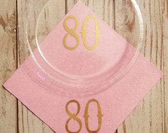 First, sixteen, thirty, fifty, eighty any number birthday plates, cups and napkins, royal blue party plates, first birthday, sweet sixteen