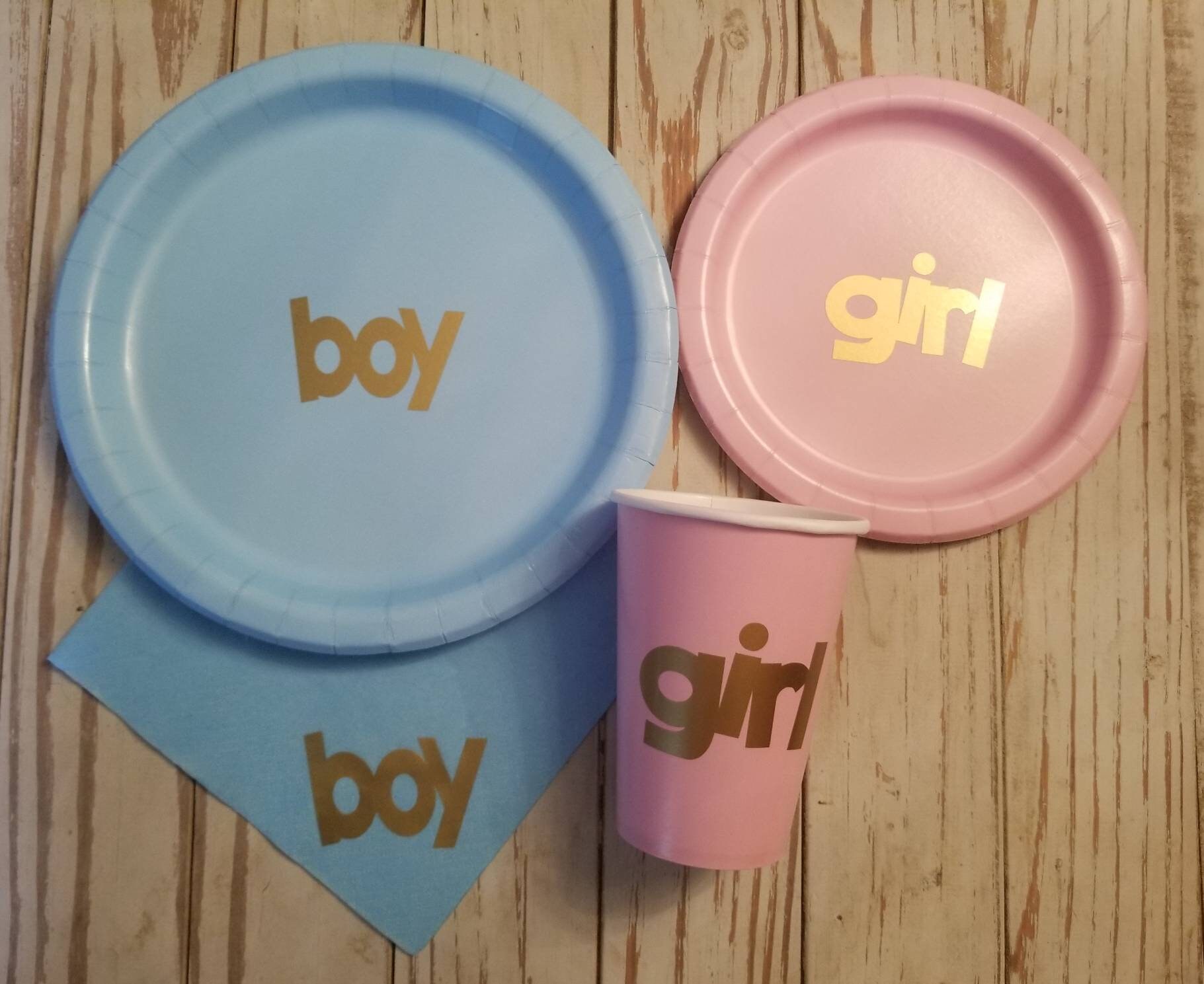 It's A Girl Cups