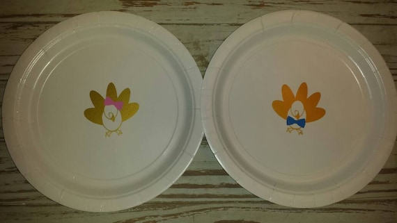 Little turkey gender reveal plates, cups and napkins, first Thanksgiving, lil turkey gender reveal, thanksgiving plates,  cups and napkins