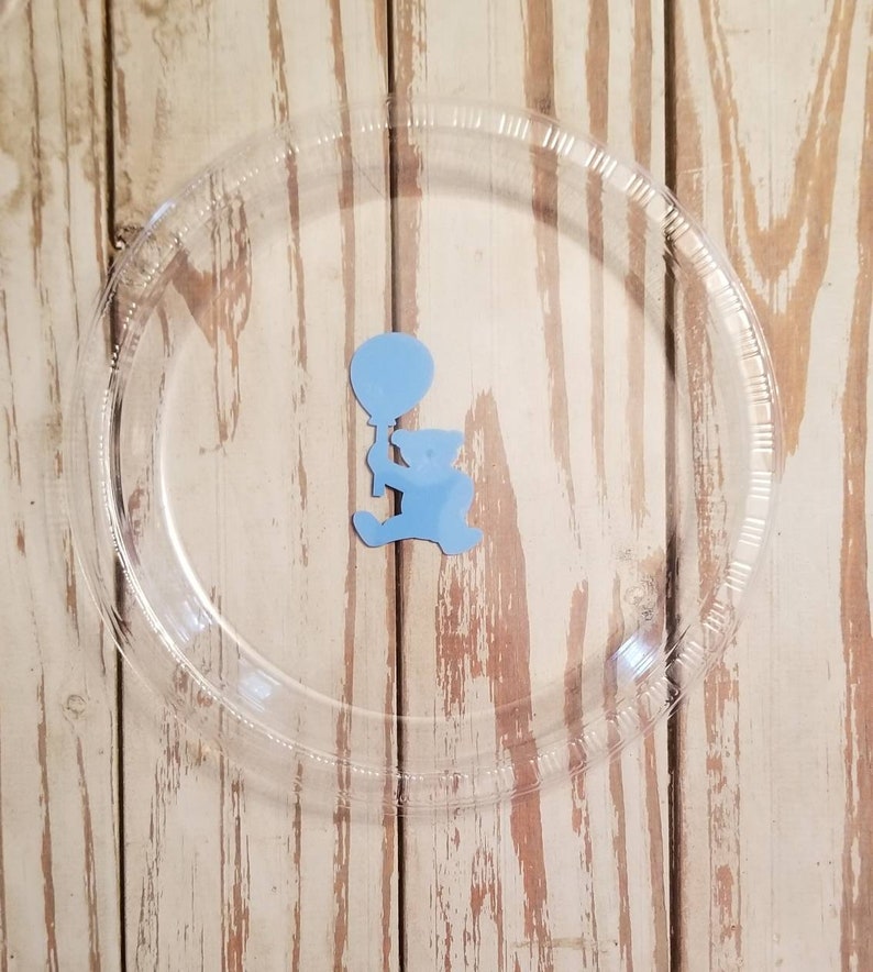 Teddy Bear Plates Cups and Napkins Teddy Bear Baby Shower Etsy