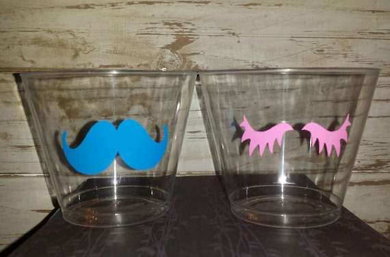 Lash or stash 9 oz cups, party favor cup, gender reveal cup, boy or girl, baby shower, gender reveal, birthday party, lash or stash cups