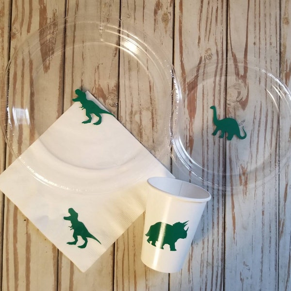 Dinosaur Baby Shower Plates and Napkins Etsy