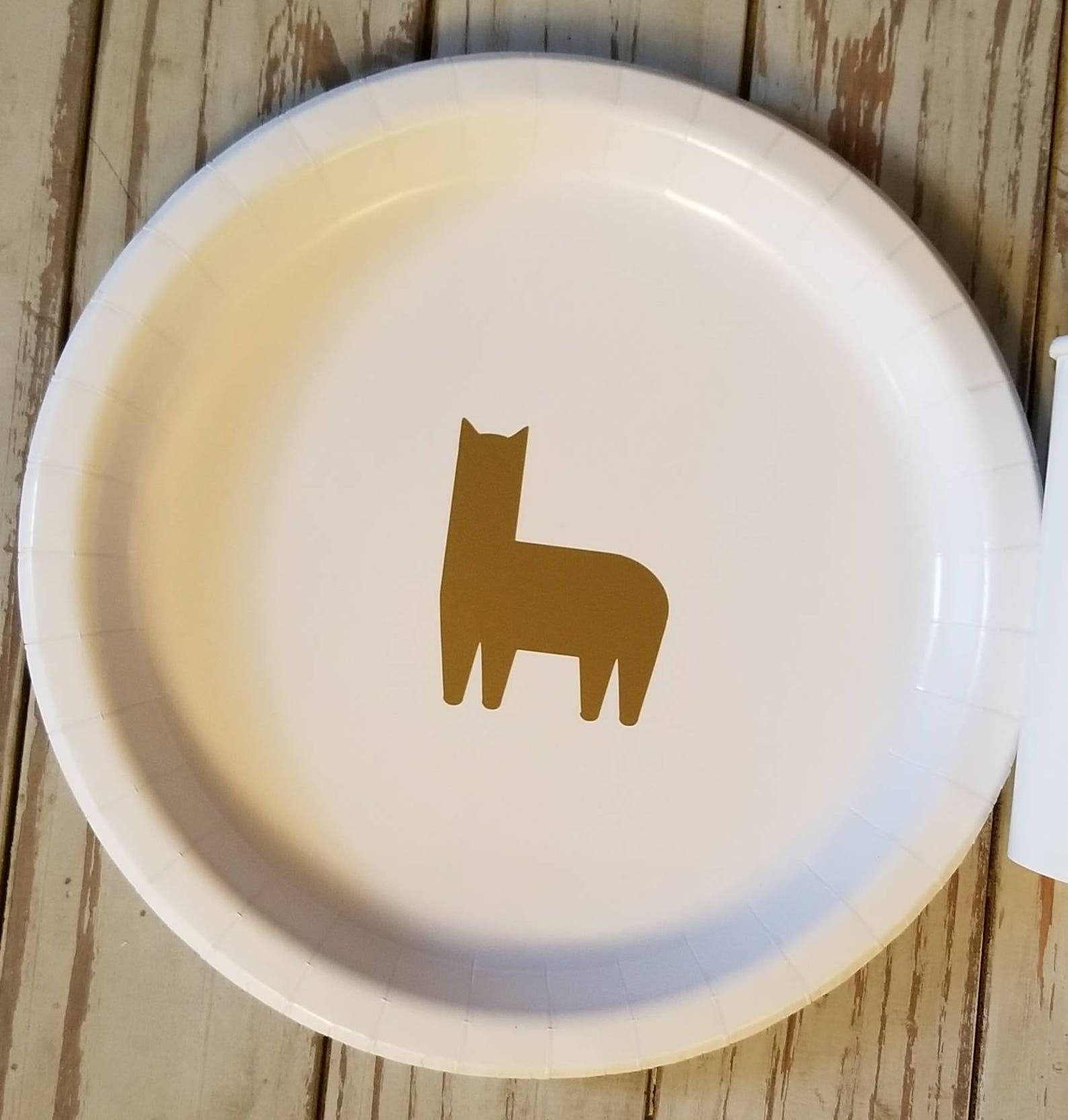Llama or alpaca plates cups and napkins llama party Etsy