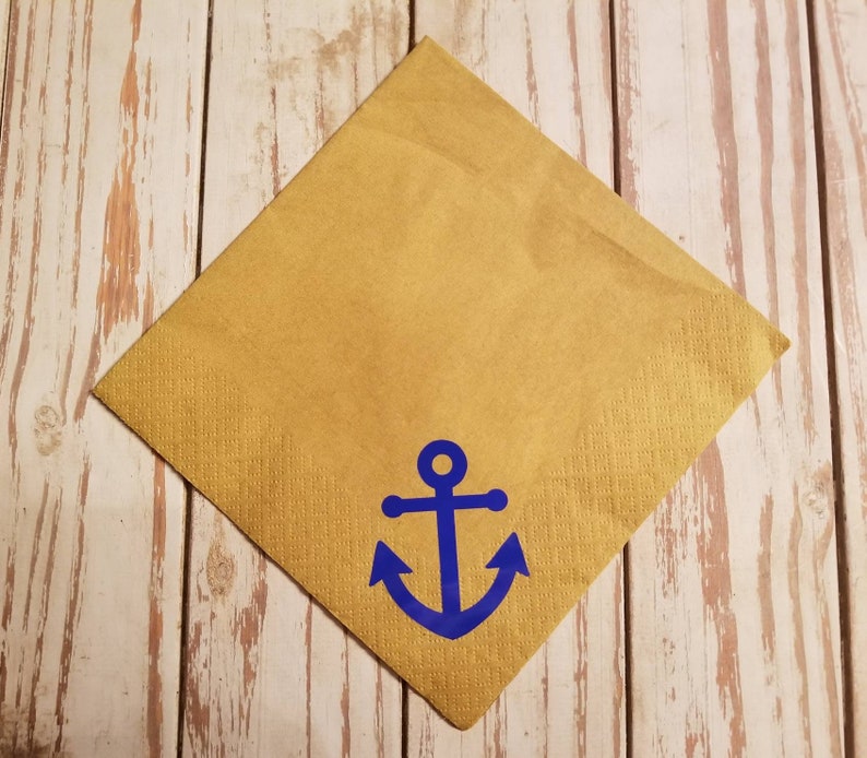 Anchor Plates Cups and Napkins Nautical Baby Shower Etsy