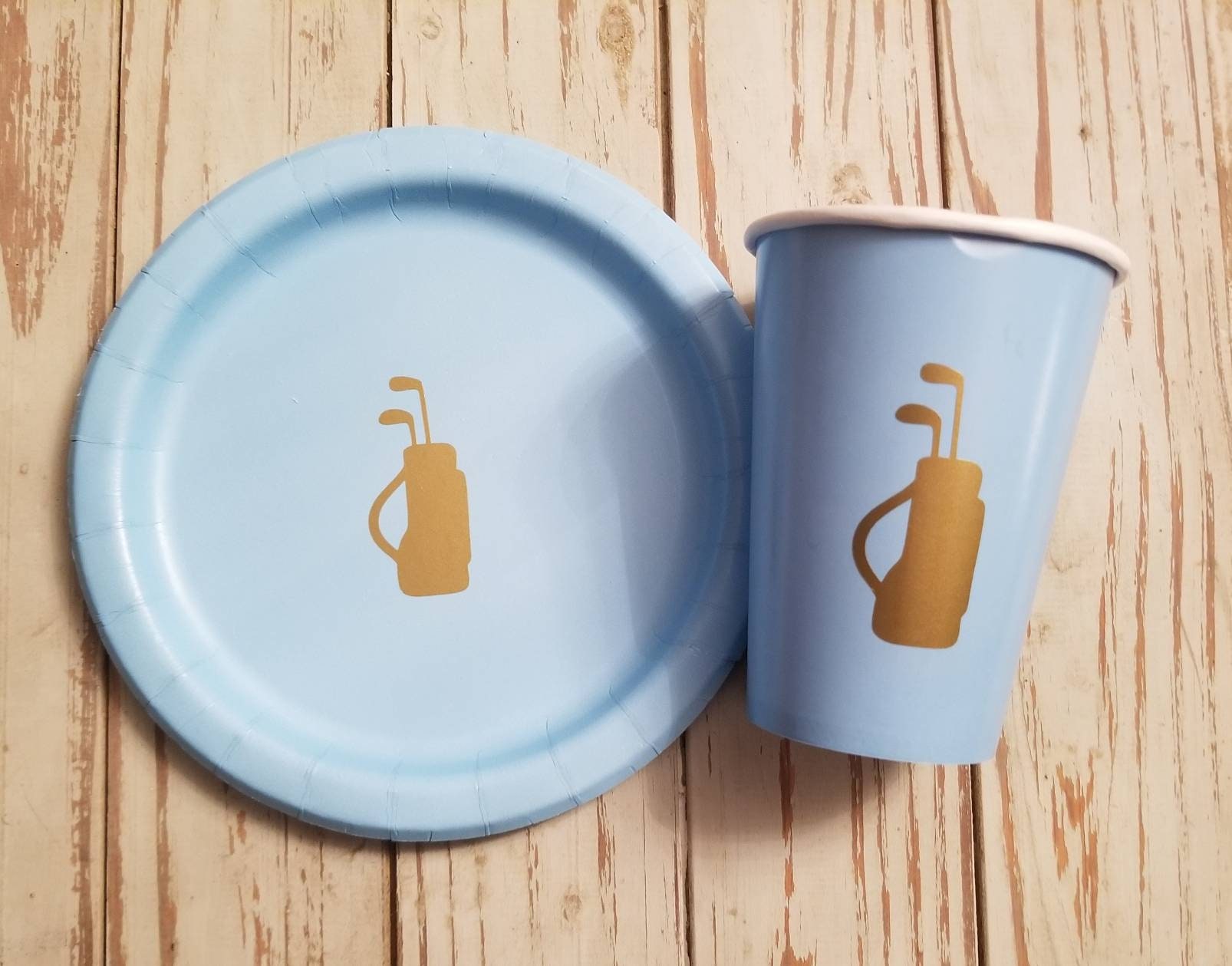 Gender Reveal Party Decoration,Bobbers or Bows Gender Reveal Tableware  Plates Napkins Cups for Gone Fishing Birthday Party Supplies Servers for 20