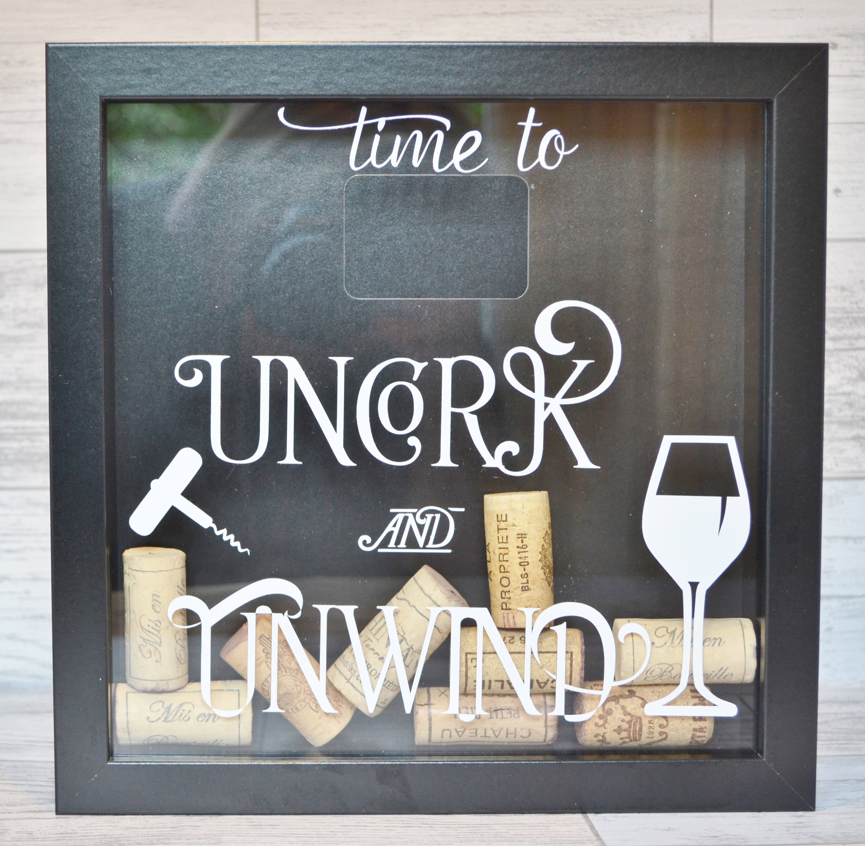 Wine Cork Holder Wine Lovers Gift Wine Cork Shadow Box Etsy