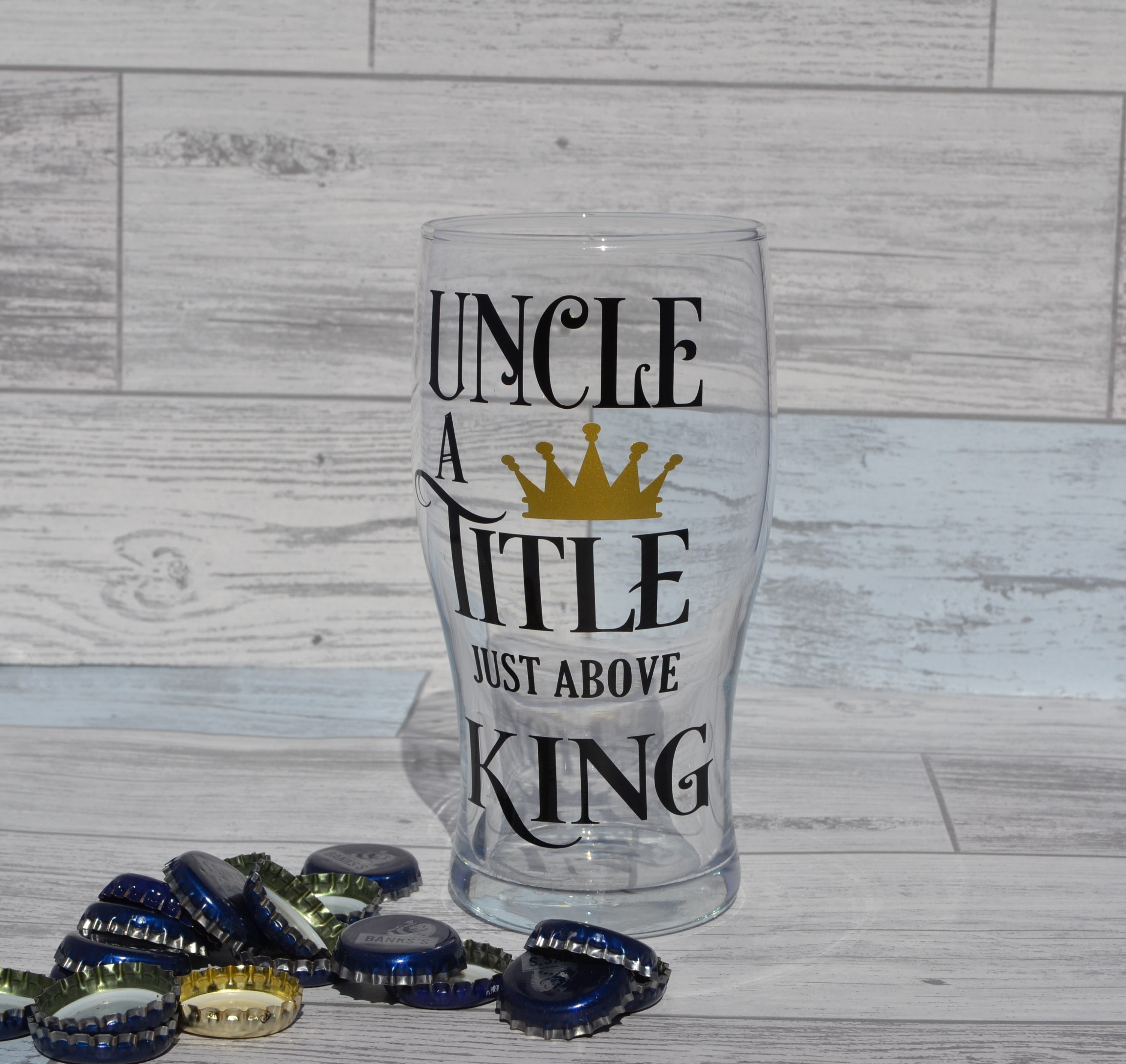 Uncle Pint Glass Best Uncle Beer Glass Beer Love Gift Etsy