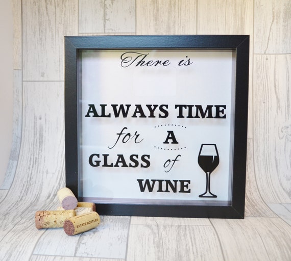 Wine Cork Holder Wine Cork Drop Box Box Frame Shadow Box Frame