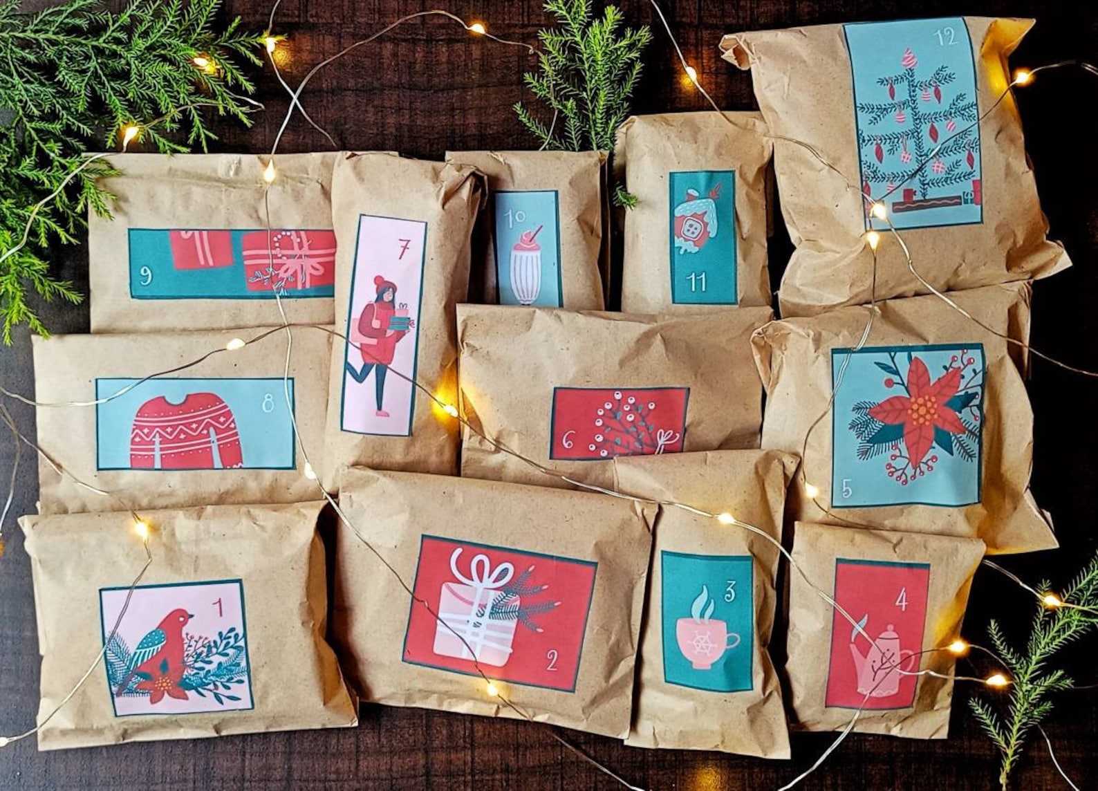 Cottagecore Mushroom Advent Calendar Teens Girls Women Fairy Etsy