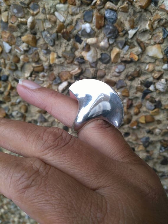 Georg Jensen silver ring.