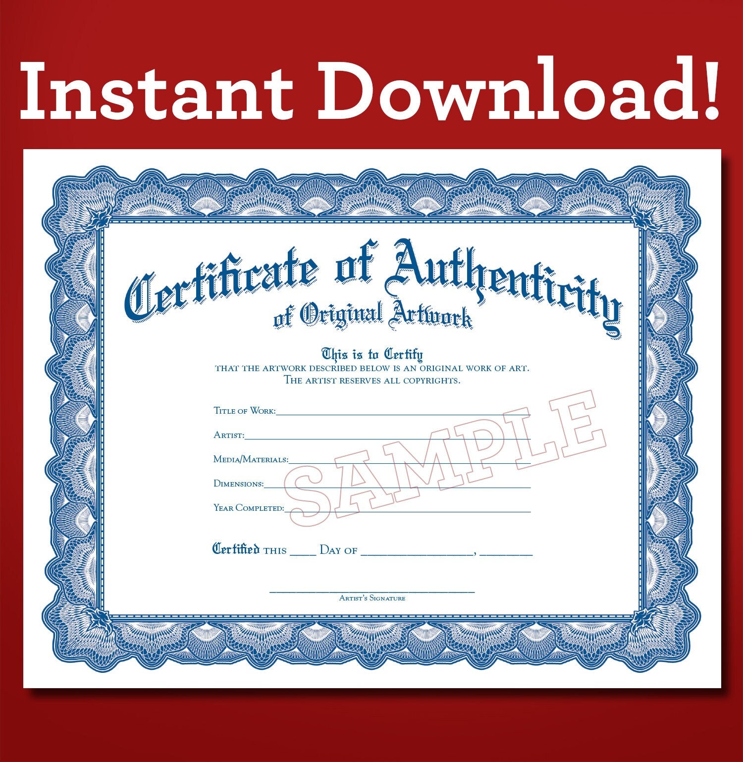 certificate-of-authenticity-of-original-artwork-printable-instant-pdf-download-etsy