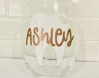Wine Glass Goblet Time To Polish Off This Glass Funny Dentist Dental Assistant Hygienist 17 oz Stemless Wine Glass Goblet Time To Polish Off This Glass Funny Dentist Dental Assistant Hygienist 17 oz Stemless