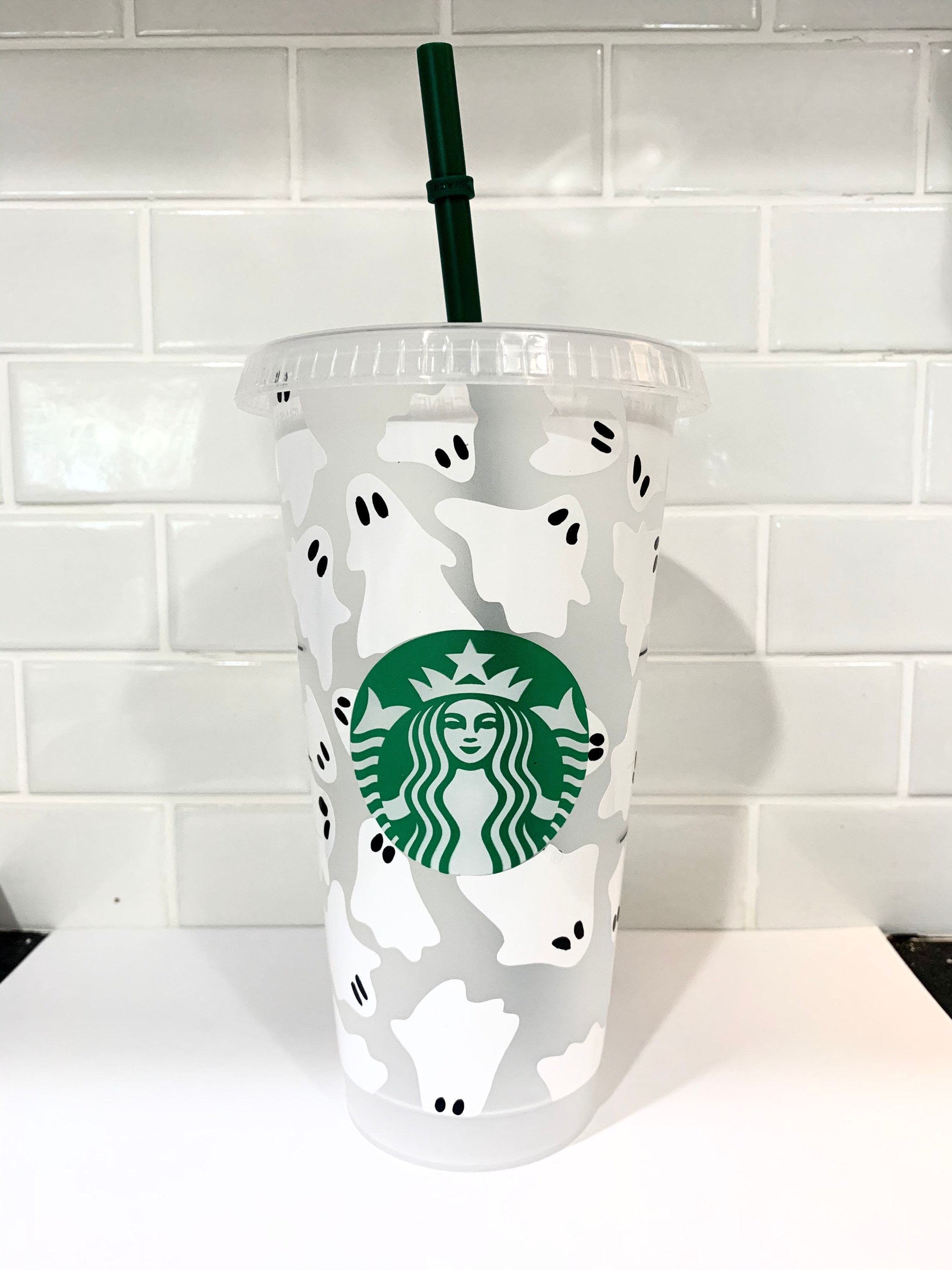 Cute Ghost Starbucks Cup