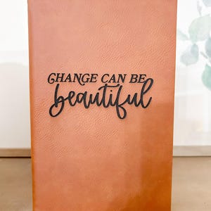 Tagebuch, christliches Tagebuch; Kirchengeschenk, personalisiertes Ledertagebuch, Taufgeschenk