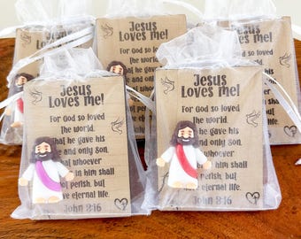pocket Jesus, little baby Jesus, church gift, religious gift, Easter gift, church favors, Christmas stocking