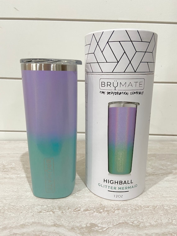 BRUMATE Highball Tumbler Mermaid Ombré Bachelorette Party