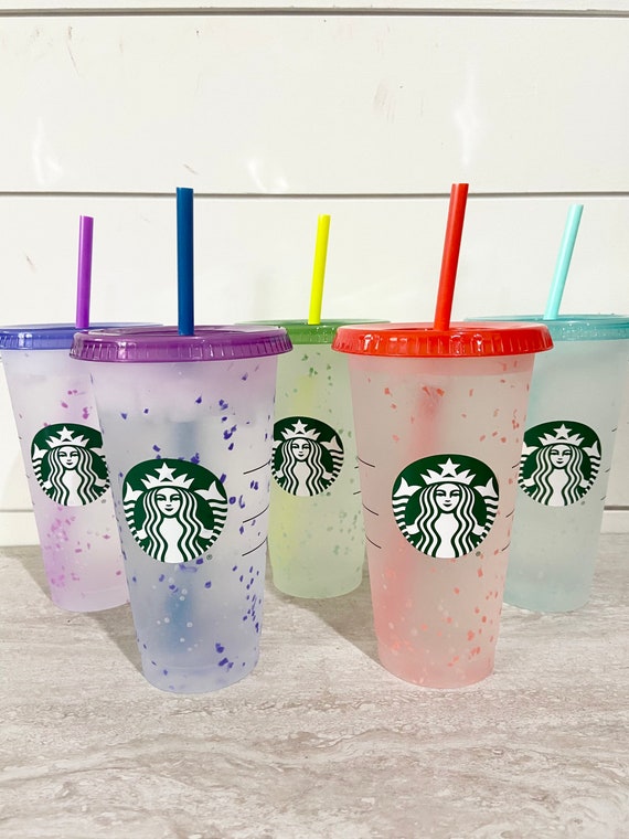 See Starbucks's New Color-Changing Confetti Cups!