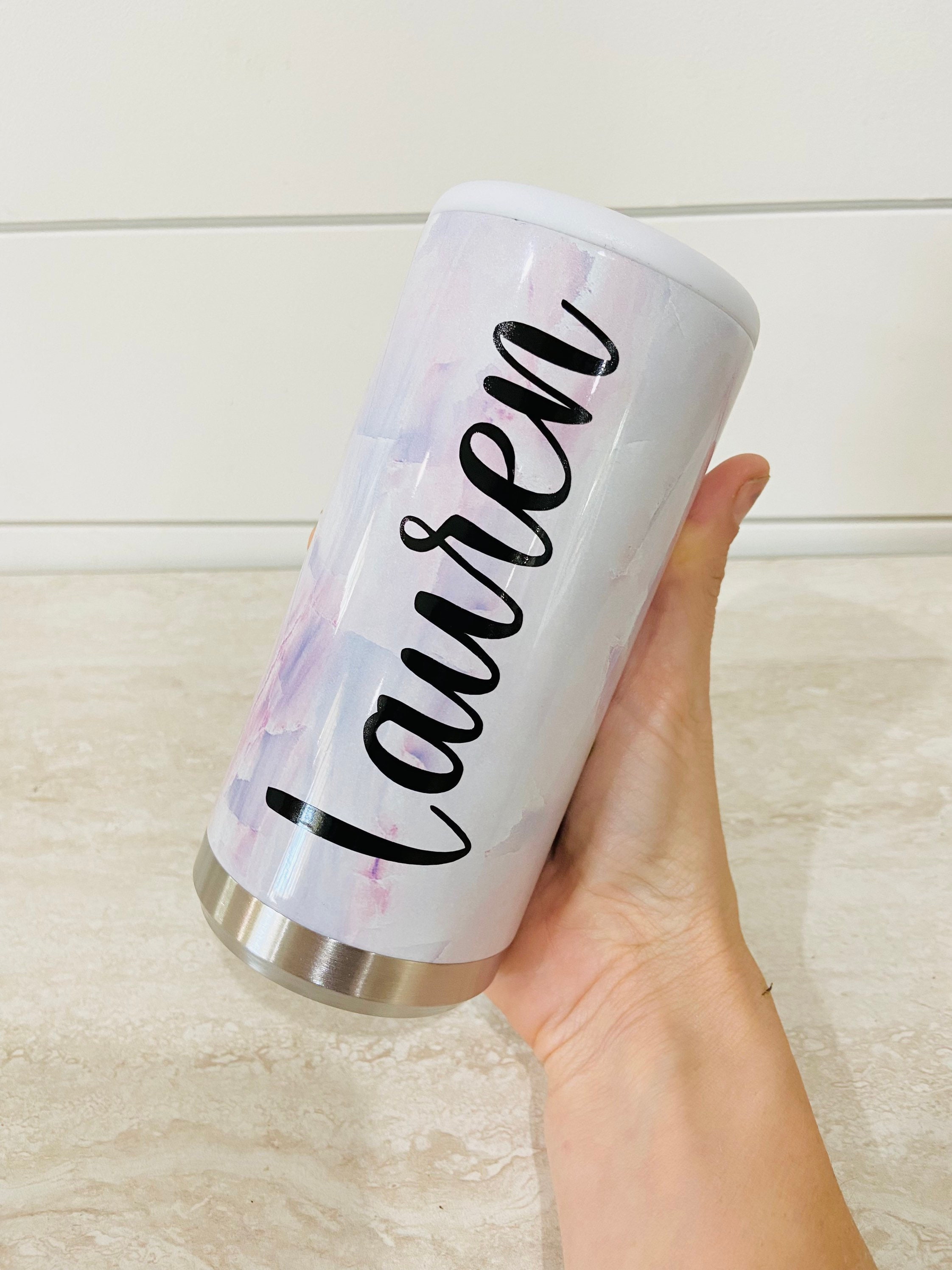Seltzer can holder Bridesmaid Gift Personalized Skinny Can Cooler Stainless Steel Insulated Cooler Seltzer can holder Bridesmaid Gift Personalized Skinny Can Cooler Stainless Steel Insulated Cooler