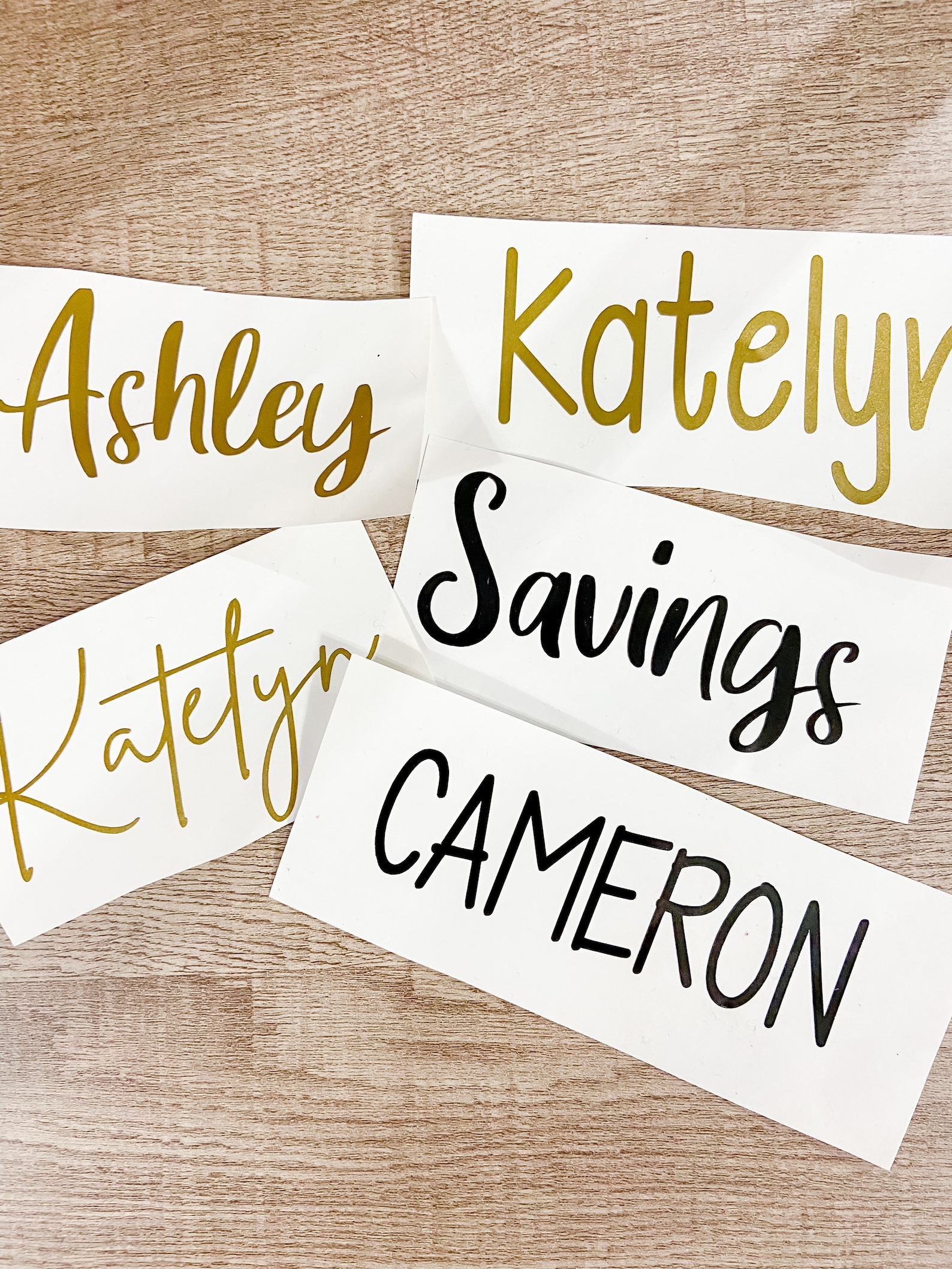 Vinyl Decal Name Decal Custom Name Decals Etsy