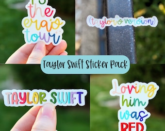 taylor swift sticker pack, swiftie sticker pack, taylor swift stickers, eras tour sticker pack, taylor swift sticker set
