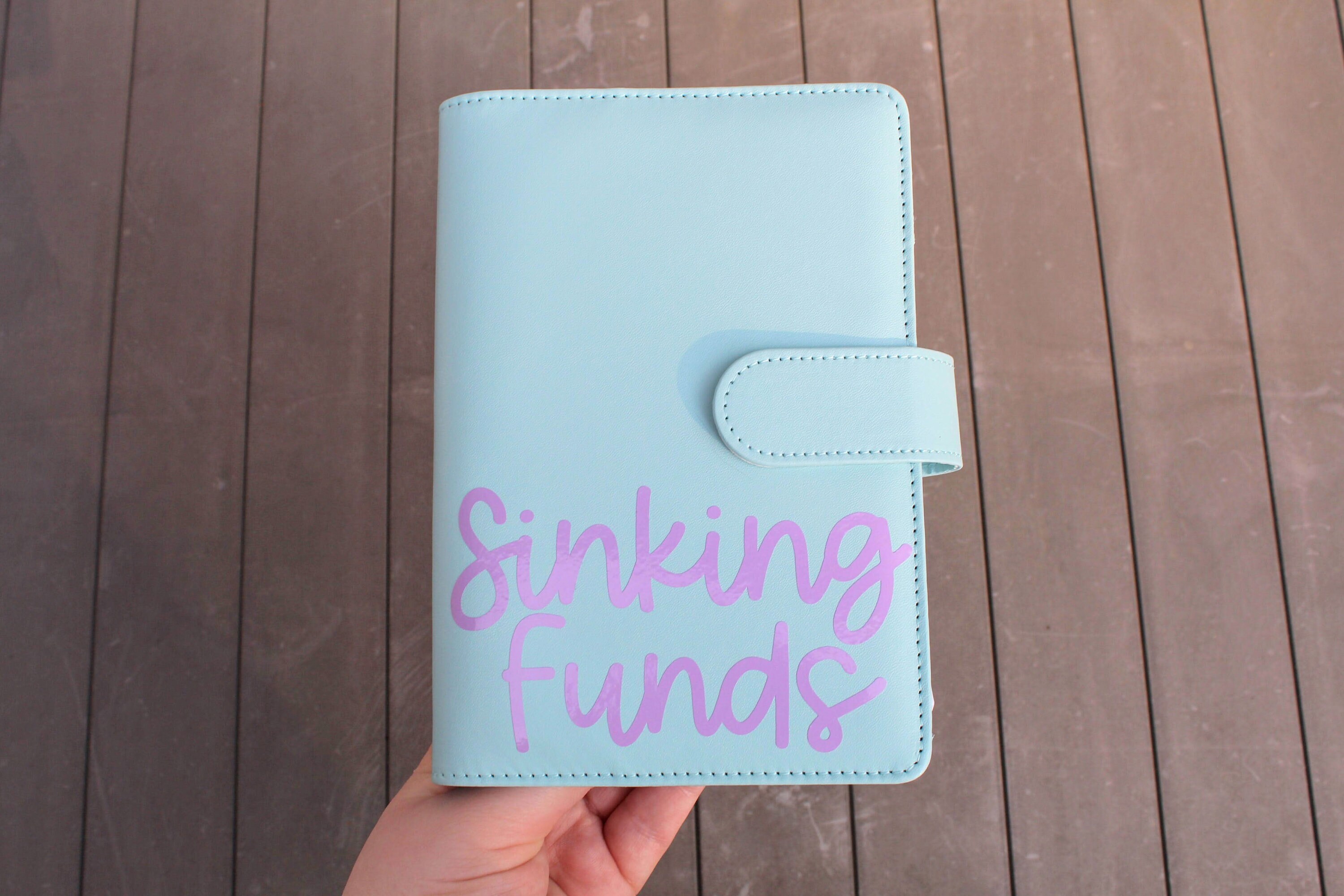 Sinking Funds Binder A6 Cash Stuffing Binder Sinking Funds Etsy