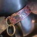 Flowerbed Leather Bondage Collar - A floral submissive collar handcrafted to perfection - bdsm ddlg fetish slave collar sex toys 