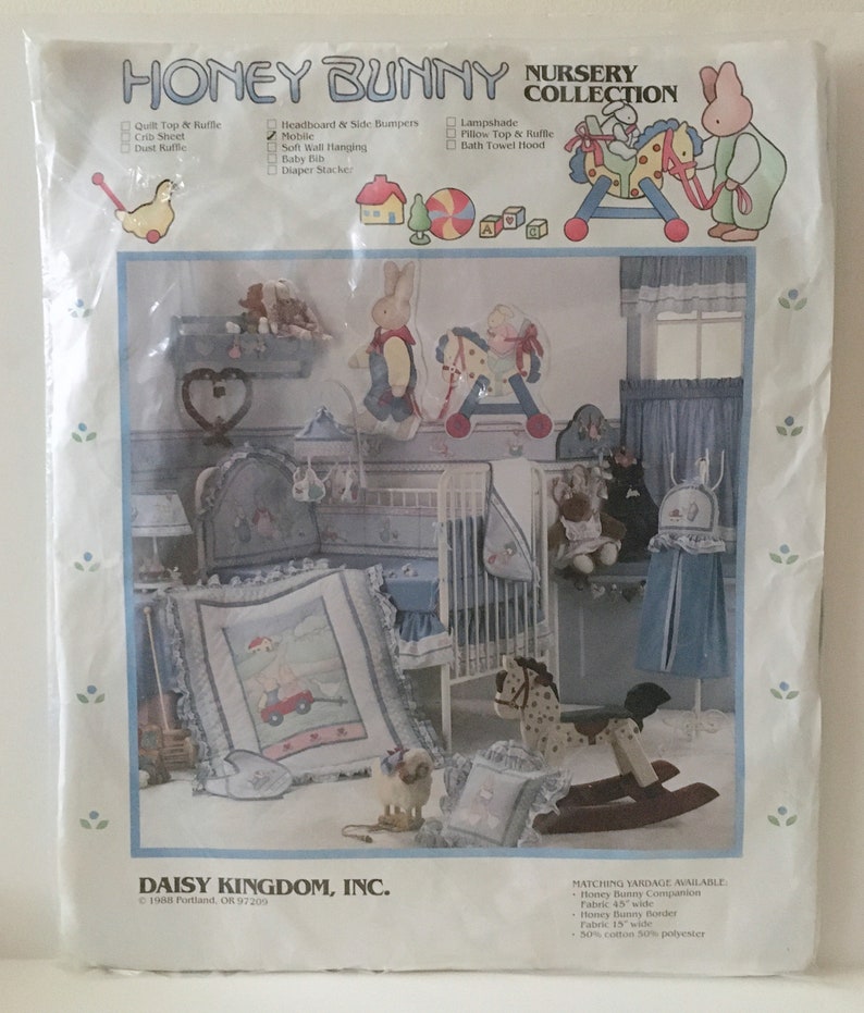 Daisy Kingdom Mobile Honey Bunny Nursery Collection